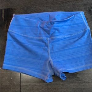 Savage barbell booty shorts